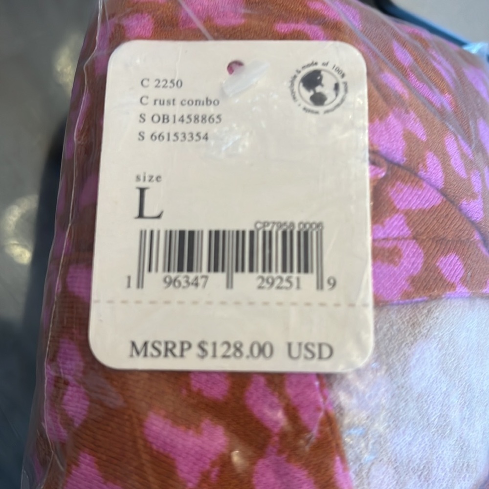 Pink and Orange Free People Marsaille Dress - Picture 7 of 7
